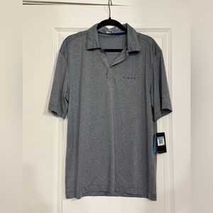 Nike Golf Men's Dri-FIT PIMCO Embroidered Polo Shirt Gray Size Medium NWT